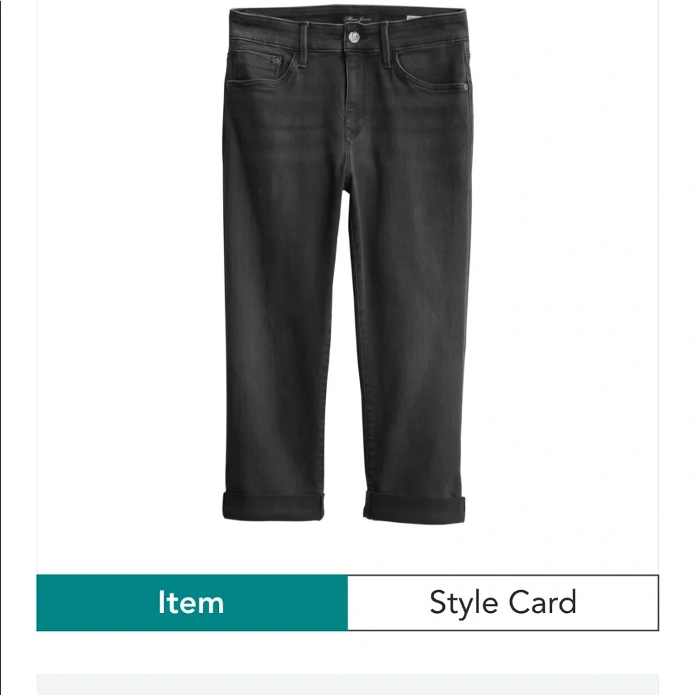 Mavi Marcia Capri Straight Leg Jean - Picture 8 of 9